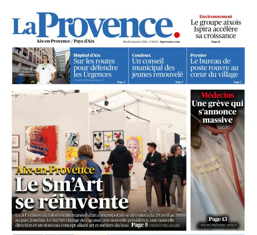 La Provence : Le SM&rsquo;ART se réinvente